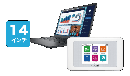 SoftBank 601HW 50GB 14インチノートPCレンタル [スタンダードモデル]セット