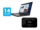 SoftBank 809SH 100GB 14インチノートPCレンタル [スタンダードモデル]セット