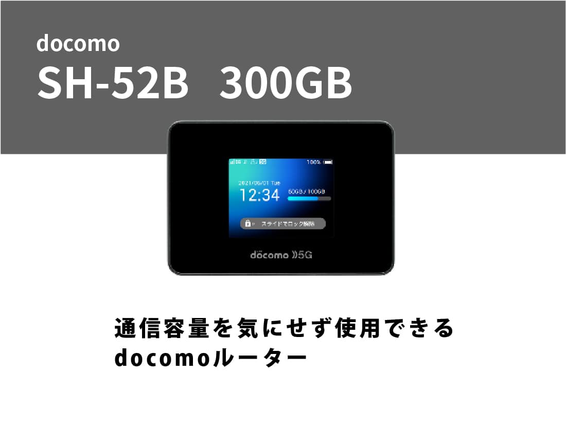docomo SH52B 300GB